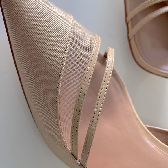 ZAC Zac POSEN “Valerian” Mesh Inset Pumps- Latte - Picture 10 of 14